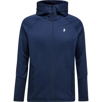 Peak Performance M Rider Essentials Zip Hood Blue Shadow/Blue Shadow - XL, kuva 1 / 1