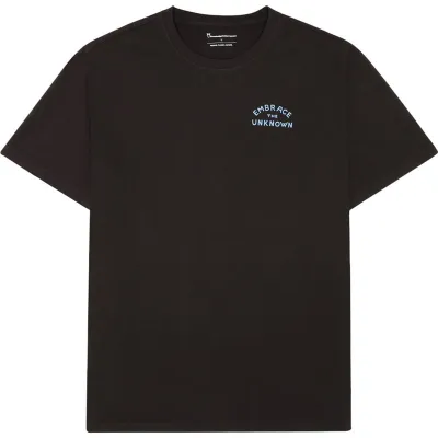 KnowledgeCotton Apparel Regenerative Organic Cotton Back Print T-Shirt Chocolate Torte - XL, kuva 1 / 1
