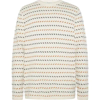 KnowledgeCotton Apparel Organic Cotton Jacquard Knit RWS Egret - L, kuva 1 / 1