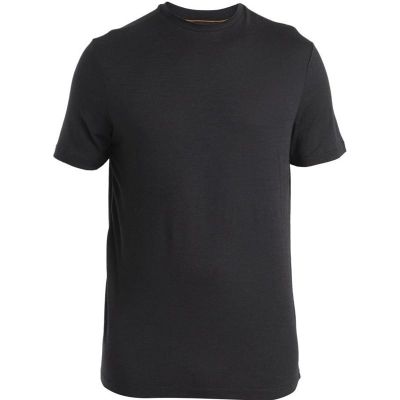 Icebreaker Men Merino 150 TechLite SS Tee Black - XS