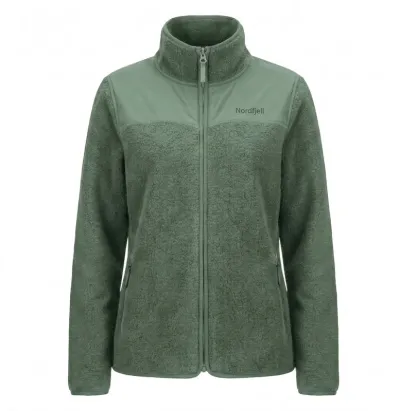 Nordfjell THE Pile Jacket W Green - M, kuva 1 / 1