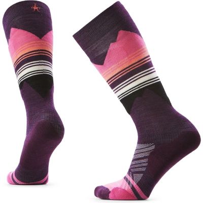Smartwool Women's Ski Targeted Cushion Pattern OTC Purple Iris - L
