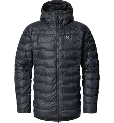 Haglöfs Roc Flash Down Hoodmen True Black - XXL