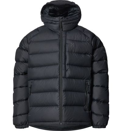 Haglöfs Rosson Down Hood Men True Black - L