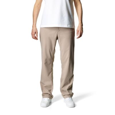 Houdini Dock Pants Women Dark Sand - M