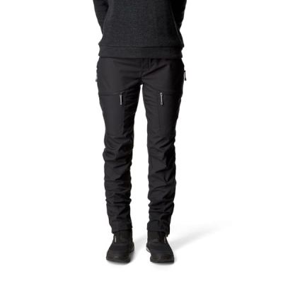 Houdini Pace Softshell Pants Women True Black - XS