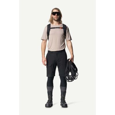 Houdini M's Go Shorts True Black - L