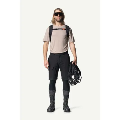 Houdini M's Go Shorts True Black - L, kuva 1 / 1