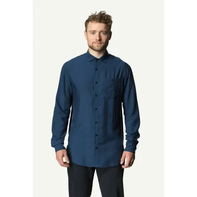 Houdini M's Tree Longsleeve Shirt Big Blue Light - XL, kuva 1 / 1