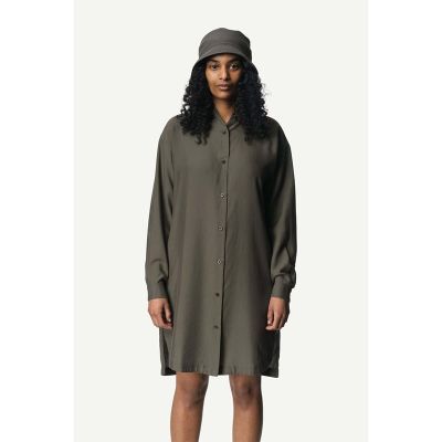 Houdini Tree Dress Women Dawn Green - XS