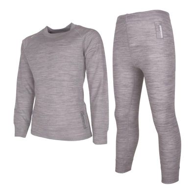 Lindberg Merino Set Greymelange - 130