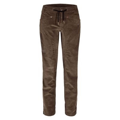 Elevenate W Après Cord Pants Shiitake Brown - XS