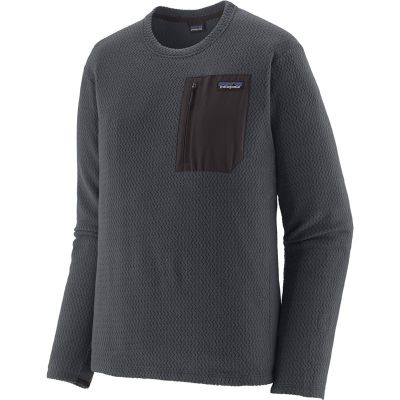 Patagonia M's R1 Air Crew Smolder Blue - M