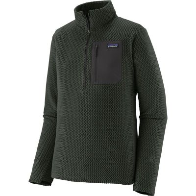 Patagonia M's R1 Air Zip Neck Old Growth Green - M
