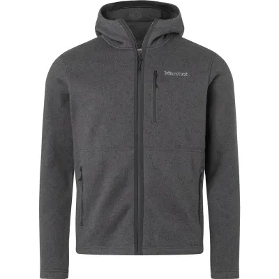 Marmot Drop Line Full Zip Hoody Black Heather - S, kuva 1 / 1