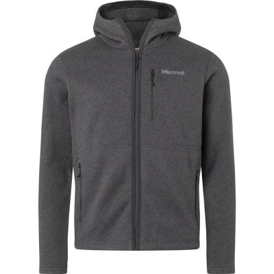 Marmot Drop Line Full Zip Hoody Black Heather - M