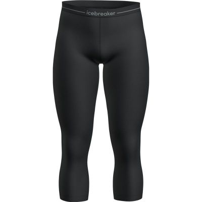 Icebreaker Men Merino 200 Oasis 3/4 Leggings Black - XL