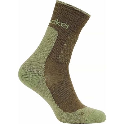 Icebreaker Men Merino Hike+ Medium Crew Loden/Lichen - S