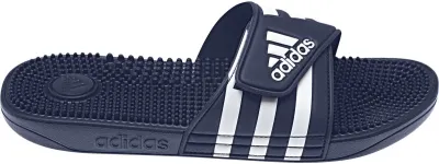 Adidas Adissage Slides Men Dark Blue/Footwear White/Dark Blue - 48 1/2