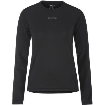 Craft Adv Essence LS Tee 2 W Black - S