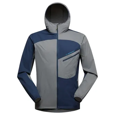 La Sportiva Freeway Wind Jacket M Steel/Night Sky - XL, kuva 1 / 1