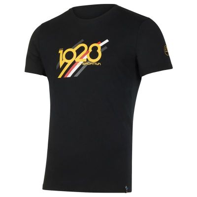La Sportiva Since 1928 T-Shirt M Black/Yellow - XL