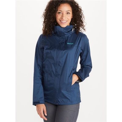 Marmot Wm'S Precip Eco Jacket Navy - XS