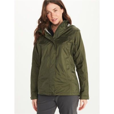 Marmot Wm's PreCip Eco Jacket Dark Green - S