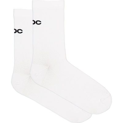 POC Cadence Road Socks Hydrogen White - L