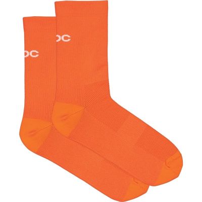POC Cadence Road Socks Zink Orange - S