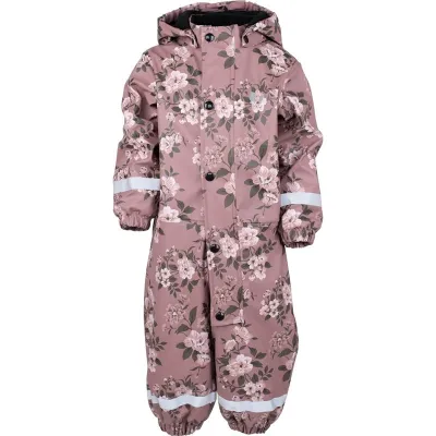 Lindberg Lekhyttan Rain BabyOverall, Fleece Rose/Brown - 80 cl, kuva 1 / 1