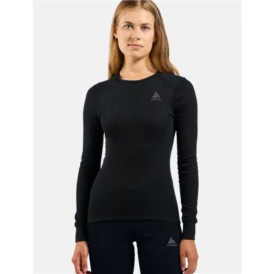 Odlo Fundamentals Performance Warm Bl Top Cre Black - L