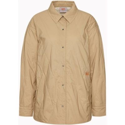 Varg W Lillå Padded Shirt Drift Wood Beige - XL