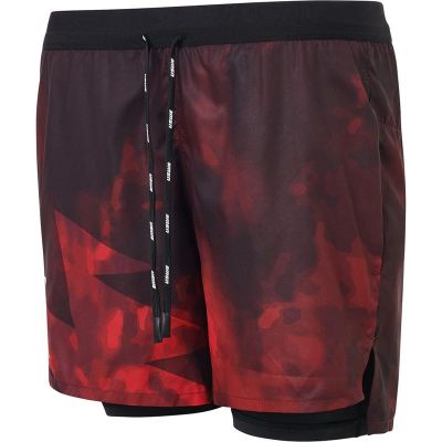USWE Dimma Trail RunningShorts Women Flame Red - XS