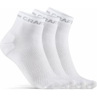 Craft Core Dry Mid Sock 3-Pack White - 37-39