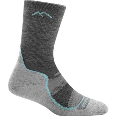Darn Tough Light Hiker Micro Crew Lightweight WithCushion Women Slate - S