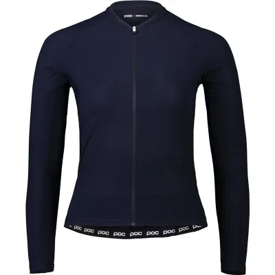 POC Essential Road W's LS Jersey Navy Black - L, kuva 1 / 1