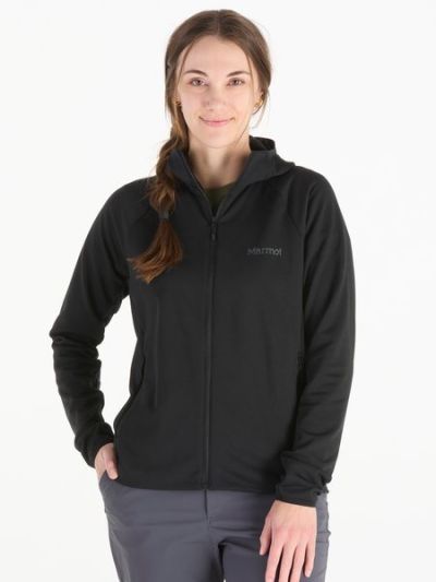 Marmot Wm's Leconte FleeceHoody Black - L