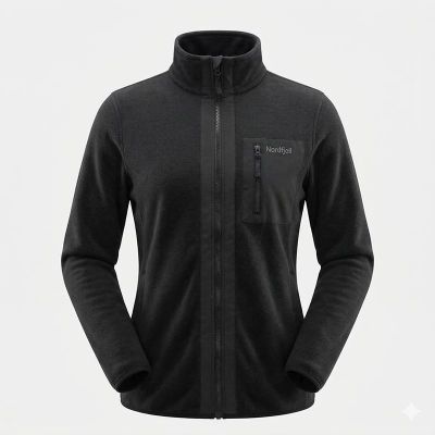 Nordfjell The FZ Fleece Jacket Women Black - XS