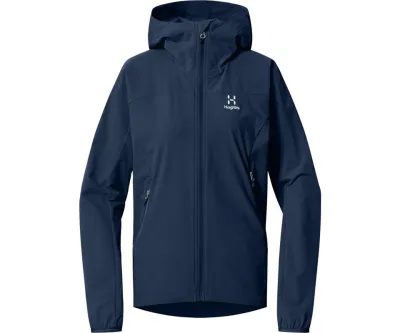 Haglöfs Move Softshell Hood Women Tarn Blue - L, kuva 1 / 1