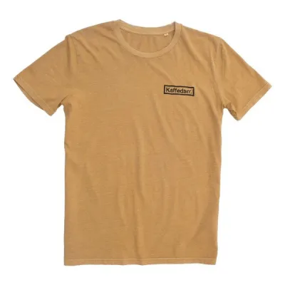 Lemmel Kaffe T-shirt "Kaffedarr" Ochre Yellow - S, kuva 1 / 1