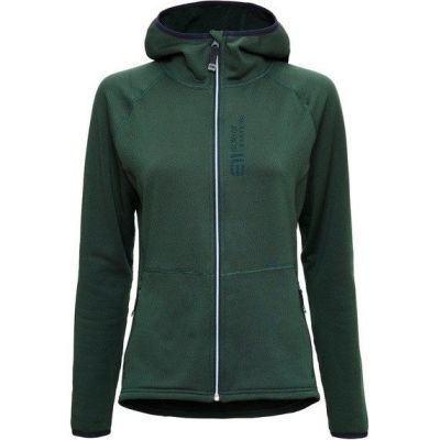 Elevenate Women's Skiers Fleece Hood Wildwood Green - S
