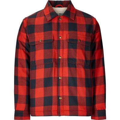 Marmot Ridgefield Sherpa Flannel Shirt Jacket Sumac - L