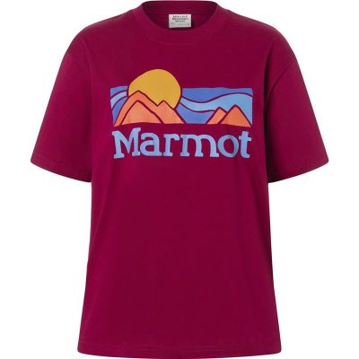 Marmot Wm's Coastal Tee SS Red Mulberry - S