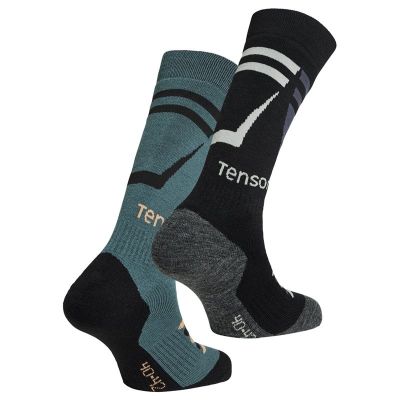 Tenson Core Ski Sock 2-Pack Fair Aqua - 43-45
