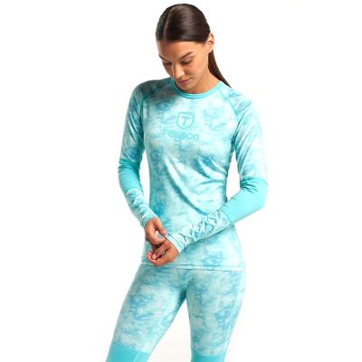 Tenson Baselayer Top Women Nebulosa - Turquoise - L