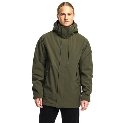 Tenson Blaze Jacket Men Sump Oil - L