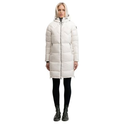 Mountain Works Ws Cocoon Down Coat Winter White - L
