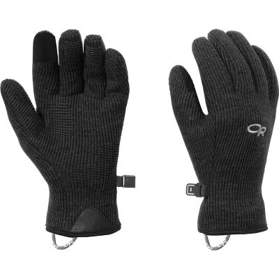 Outdoor Research W Flurry Sensor Gloves Solid Black - L