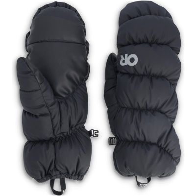 Outdoor Research Coldfront Down Mitts Solid Black - L